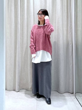 yukaさん（レディース・150cm）の冬コーディネート