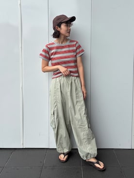 北畠まみさん(レディース・159cm)の夏コーディネート