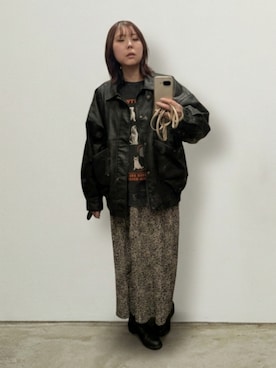 「SOUNDSGOOOOD（サウンズグッド）のアイテム」を使った、飲酒さん（レディース・166cm）の春コーディネート