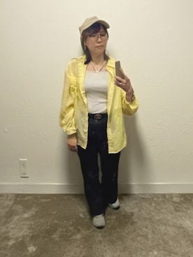 「classicalelf（クラシカルエルフ）のアイテム（トップス）」を使った、飲酒さん（レディース・166cm）の春コーディネート