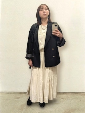 飲酒さん（レディース・166cm）の春コーディネート