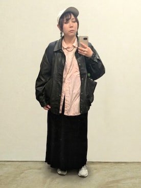 飲酒さん（レディース・166cm）の春コーディネート