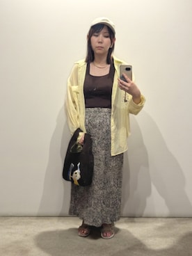 飲酒さん(レディース・166cm)の夏コーディネート