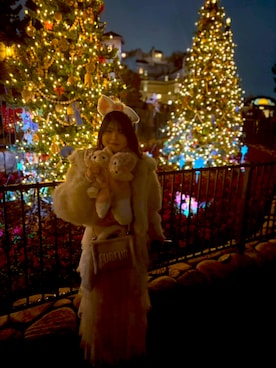 「CLEA（クレア）のアイテム」を使った、ゆーなさん（レディース・153cm）の冬コーディネート