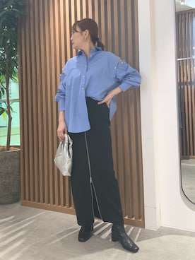 「FREE'S MART（フリーズマート）のアイテム」を使った、yukaさん（レディース・160cm）の秋コーディネート