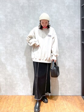 fukuamiさん（レディース・162cm）の冬コーディネート