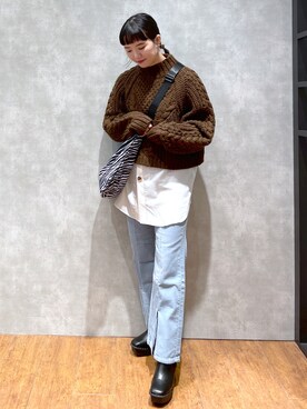 fukuamiさん(レディース・162cm)の冬コーディネート