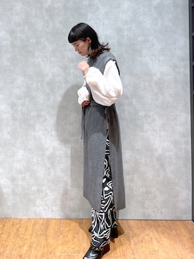 fukuamiさん（レディース・162cm）の冬コーディネート