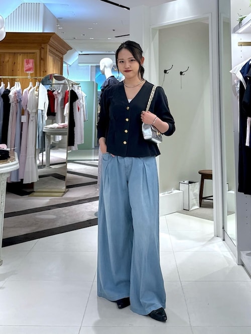 セール】Vネックペプラムカーディガン（カーディガン/ボレロ