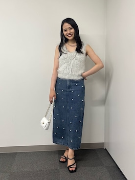 satolabonさん（骨格ナチュラル・レディース・165cm）の夏コーディネート