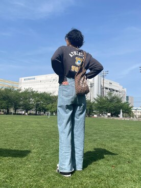 「さんぽ」｜chanmariiiさん（レディース・167cm）の春コーディネート
