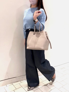 「allureville（アルアバイル）のアイテム」を使った、artemis by DIANA 東京ソラマチ店さん（レディース・160cm）の秋コーディネート