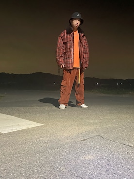 「アイテム（帽子）」を使った、nazhihecun64さん（メンズ・163cm・20代）の秋コーディネート