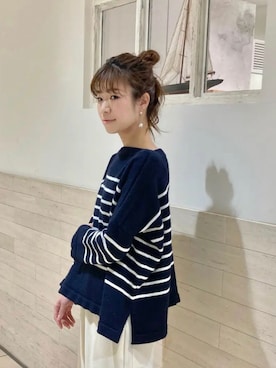 「フレンチカジュアル」｜Miさん（レディース・170cm）の冬コーディネート