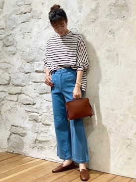 「MARIAN（マリアン）のアイテム」を使った、Miさん（レディース・170cm）の秋コーディネート