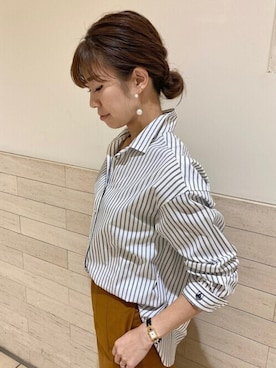 「フレンチカジュアル」｜Miさん（レディース・170cm）の秋コーディネート