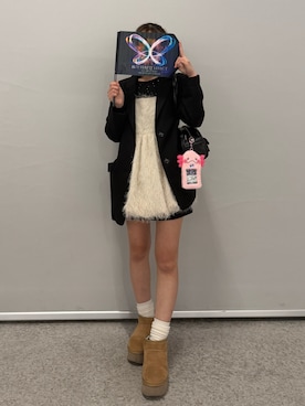 「アイテム（キャミソール）」を使った、ryone2525さん（レディース・150cm）の冬コーディネート