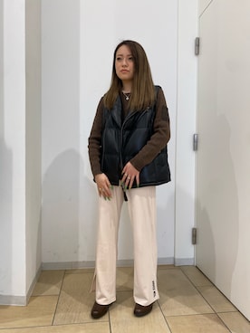 「テラスモール湘南」｜Aさん（レディース・155cm）の秋コーディネート