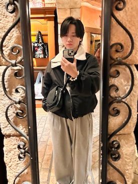 「アイテム（ジャケット/アウター）」を使った、yuichi0000さん（メンズ・158cm）の秋コーディネート