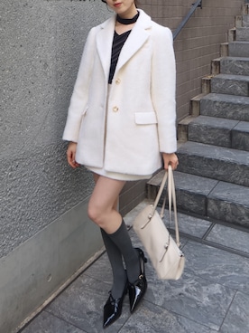 ayuriさん（レディース・162cm）の冬コーディネート