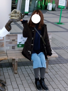 RINさん（レディース・153cm）の冬コーディネート