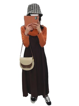 「お買い物」｜「アイテム（ワンピース/ドレス）」を使った、RINさん（レディース・153cm）の春コーディネート