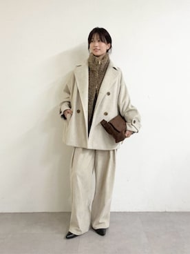 「LARUTA（ラルータ）のアイテム」を使った、Haruさん（レディース・160cm）の夏コーディネート
