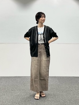 「LARUTA（ラルータ）のアイテム」を使った、Haruさん（レディース・160cm）の夏コーディネート