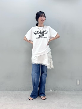 「natural couture（ナチュラルクチュール）のアイテム」を使った、Haruさん（レディース・160cm）の春コーディネート