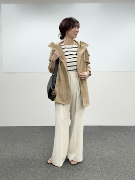 「LARUTA（ラルータ）のアイテム」を使った、Haruさん（レディース・160cm）の冬コーディネート