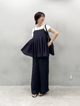 「LARUTA（ラルータ）のアイテム」を使った、Haruさん（レディース・160cm）の春コーディネート