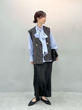 「LARUTA（ラルータ）のアイテム」を使った、Haruさん（レディース・160cm）の冬コーディネート