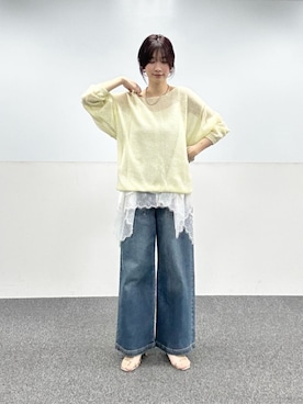 「LARUTA（ラルータ）のアイテム」を使った、Haruさん（レディース・160cm）の冬コーディネート