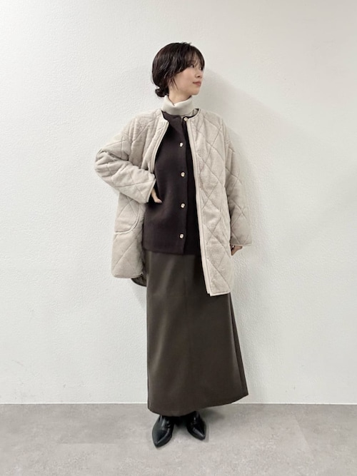 週末限定値下げ　natural couture FOX混Wフェイスニットコート natural couture レディース FOX混Wフェイスニットコート : ZOZOTOWN