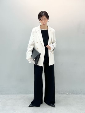 「LARUTA（ラルータ）のアイテム」を使った、Haruさん（レディース・160cm）の冬コーディネート