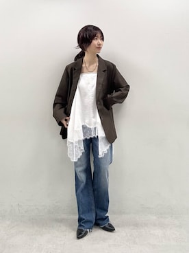 Haruさん(レディース・160cm)の冬コーディネート