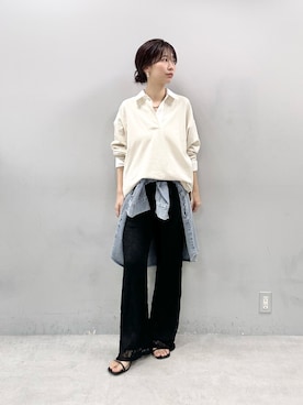 「LARUTA（ラルータ）のアイテム」を使った、Haruさん（レディース・160cm）の冬コーディネート