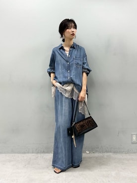 Haruさん(レディース・160cm)の夏コーディネート