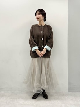 Haruさん(レディース・160cm)の冬コーディネート