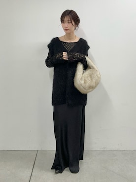 「アイテム（ワンピース）」を使った、Haruさん（レディース・160cm・20代）の秋コーディネート