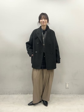 「アイテム（ノーカラージャケット）」を使った、Haruさん（レディース・160cm）の夏コーディネート