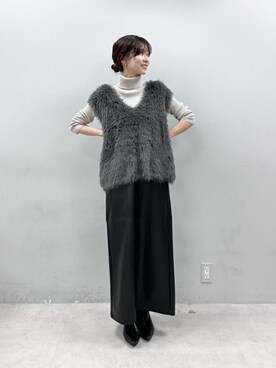 Haruさん(レディース・160cm)の冬コーディネート