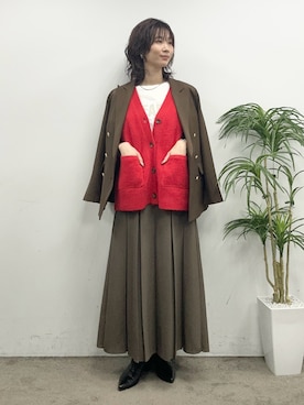 「アイテム（ジャケット/アウター）」を使った、Haruさん（レディース・160cm・30代）の夏コーディネート