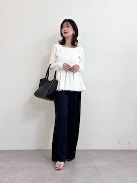 「LARUTA（ラルータ）のアイテム」を使った、Haruさん（レディース・160cm）の冬コーディネート