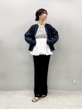 「LARUTA（ラルータ）のアイテム」を使った、Haruさん（レディース・160cm）の冬コーディネート