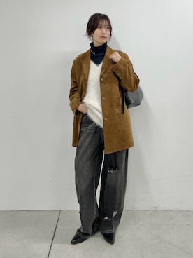 「アイテム（ワンピース/ドレス）」を使った、Haruさん（レディース・160cm・30代）の秋コーディネート