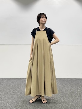 「LARUTA（ラルータ）のアイテム」を使った、Haruさん（レディース・160cm）の夏コーディネート