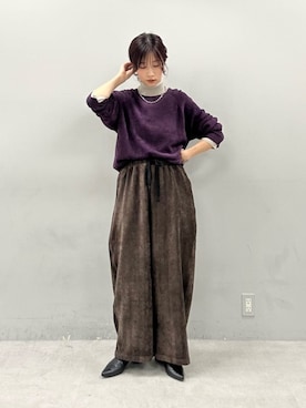 Haruさん(レディース・160cm)の冬コーディネート