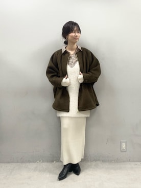 「LARUTA（ラルータ）のアイテム」を使った、Haruさん（レディース・160cm）の夏コーディネート