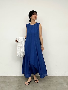 「LARUTA（ラルータ）のアイテム」を使った、Haruさん（レディース・160cm）の夏コーディネート